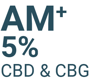 LIFELAB AM<sup>+</sup> 5% CBD & CBG